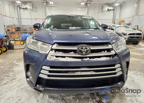 2018 Toyota Highlander Se из США, поврежденный, VIN 5TDJZRFH2JS828951